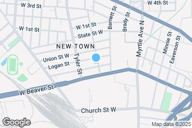 Map image of the property - 1441 Morgan St