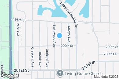 Map image of the property - 19912 Monterey Ave