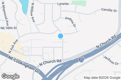 Map image of the property - 1500 Galway Ct