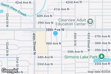 Map image of the property - 3644 Tifton St N