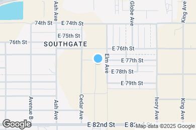 Map image of the property - 7705 Date Ave