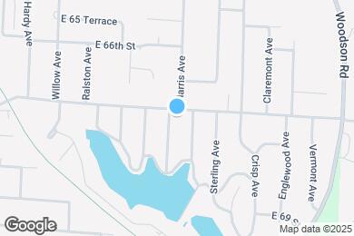 Map image of the property - 6703 Harris Ave