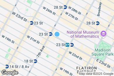 Map image of the property - 162 E 23rd St