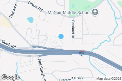Map image of the property - The Meridian
