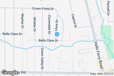 Map image of the property - 10104 Ventura Dr