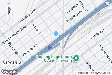 Map image of the property - 603 N Dallas St