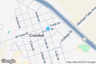Map image of the property - 206 E Holly