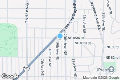 Map image of the property - Lakeview Court Apartments