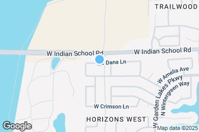 Map image of the property - 11507 W Dana Ln