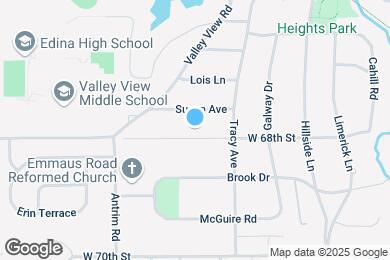 Map image of the property - 5716 W 68th St