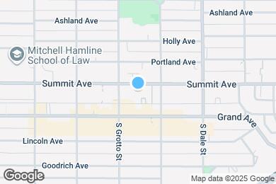 Map image of the property - 710 Summit Ave