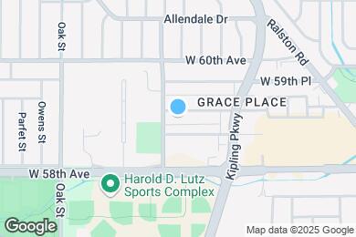 Map image of the property - 10362 W 59th Ave