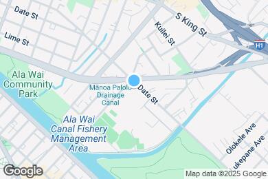 Map image of the property - 2499 Kapiolani Blvd