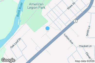 Map image of the property - 1634 Lawney Ct