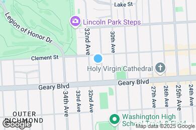 Map image of the property - 433 31st Ave