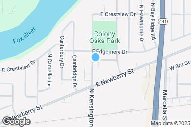 Map image of the property - 600-610 N Kensington Dr