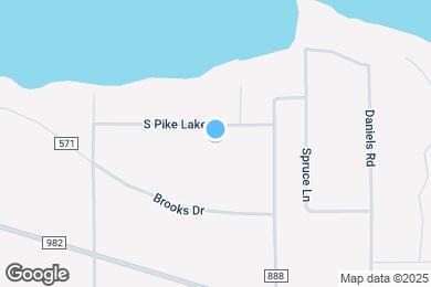 Map image of the property - 5854 S Pike Lake Rd