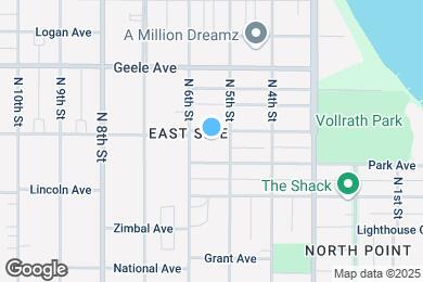 Map image of the property - 515 Bluff Ave
