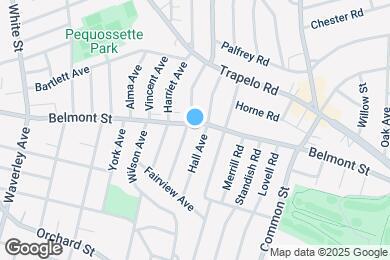 Map image of the property - 666 Belmont St