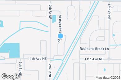 Map image of the property - 1305 Alhambra Crest Dr