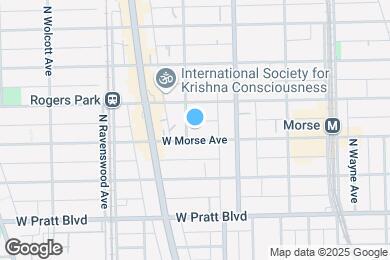 Map image of the property - 1642 W Morse Ave