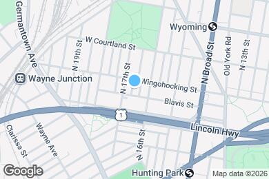 Map image of the property - 4441 N Chadwick St