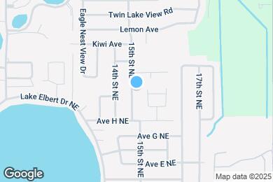 Map image of the property - 904 15th St NE