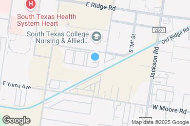 Map image of the property - Hearthstone Apartments