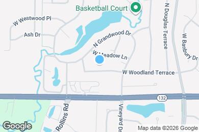 Map image of the property - 18508 W Woodland Terrace
