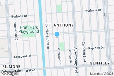 Map image of the property - 5522 Wingate Dr