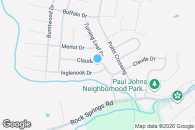 Map image of the property - 5013 Claude Dr
