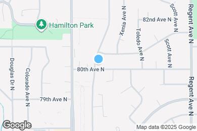 Map image of the property - 5700 80th Ave N