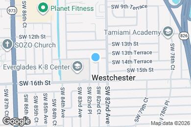 Map image of the property - 1412 SW 82nd Ct