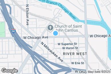 Map image of the property - 999 W Chicago Ave