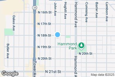 Map image of the property - 1806 John Ave