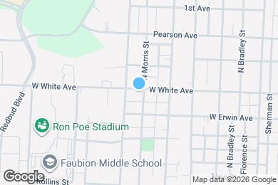 Map image of the property - 1311 N Morris St