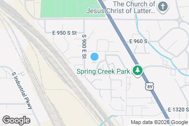 Map image of the property - 1086 S 950 E