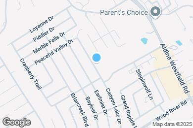 Map image of the property - 23426 Canyon Lake Dr
