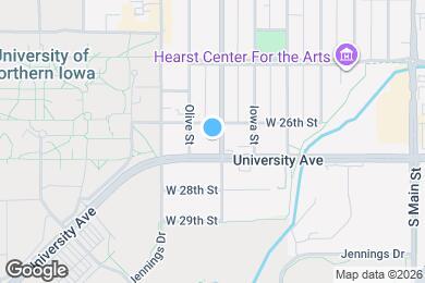 Map image of the property - 2615 Walnut St