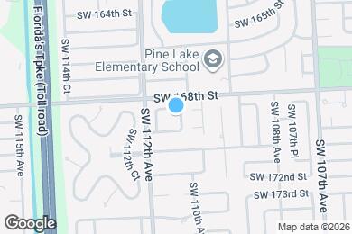 Map image of the property - 16906 SW 110th Ct