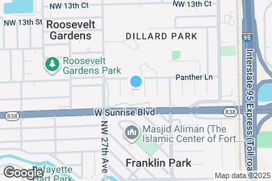 Map image of the property - 1050 NW 25th Way