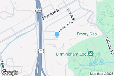 Map image of the property - 2101 Peacock Ln