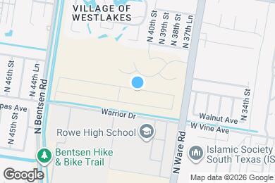 Map image of the property - 3905 La Vista Ave