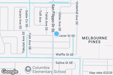 Map image of the property - 1306 Alcazar St SE