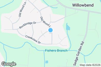 Map image of the property - 430 Old Wood Ln