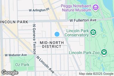 Map image of the property - 435 W Belden Ave