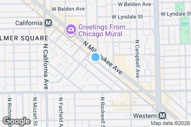 Map image of the property - 2125 N Bingham St