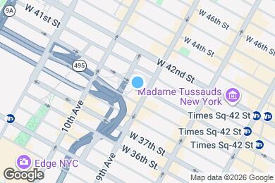 Map image of the property - 404 W 40th St