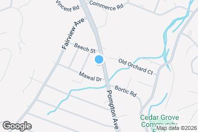 Map image of the property - 822 Pompton Ave