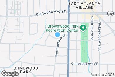 Map image of the property - 631 Woodland Ave SE